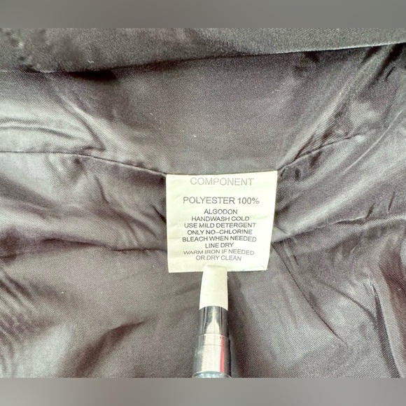 PRINCESS POLLY Women's Long Brown Winter Pea Coat Double Breasted Size XS/ S - Picture 10 of 10